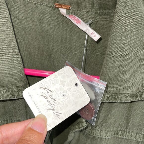 Free People Olive Jumpsuit - Picture 9 of 16